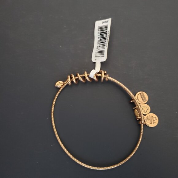 🐍⛎ NWT Alex and Ani Snake Coil Wrap Bangle Bracelet  651 - Picture 3 of 6